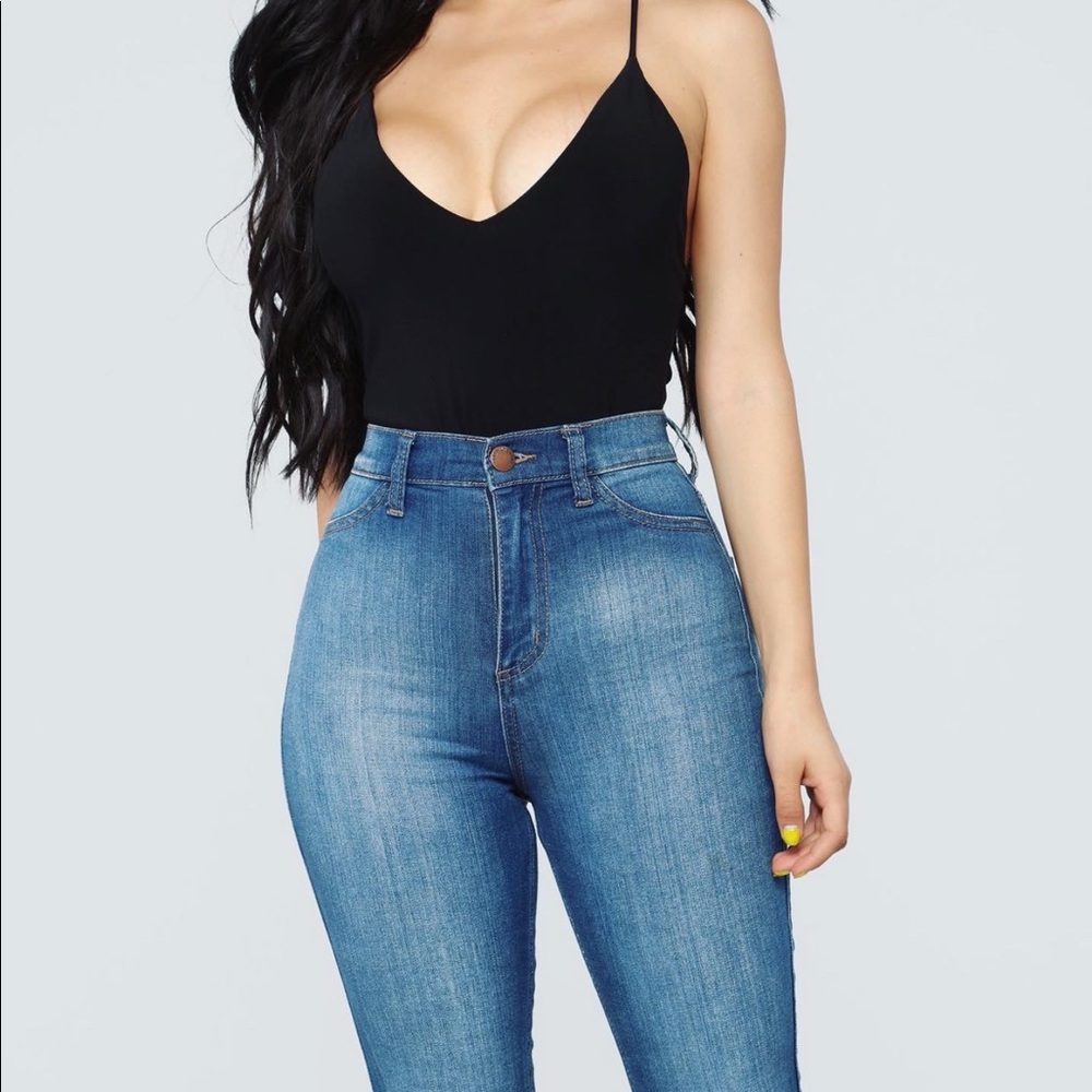 Black body suit